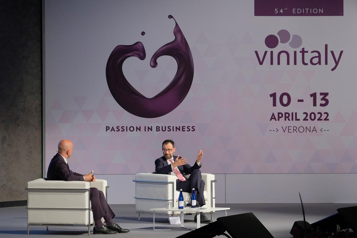 Inaugurazione Vinitaly 2022 - Veronafiere - Ennevi Foto - Stefano Patuanelli