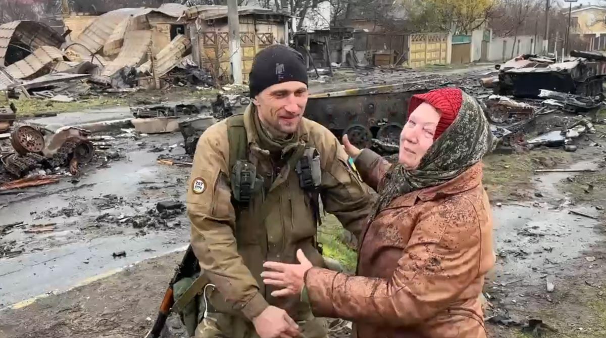 Ucraina Bucha foto da Ilario Piagnerelli