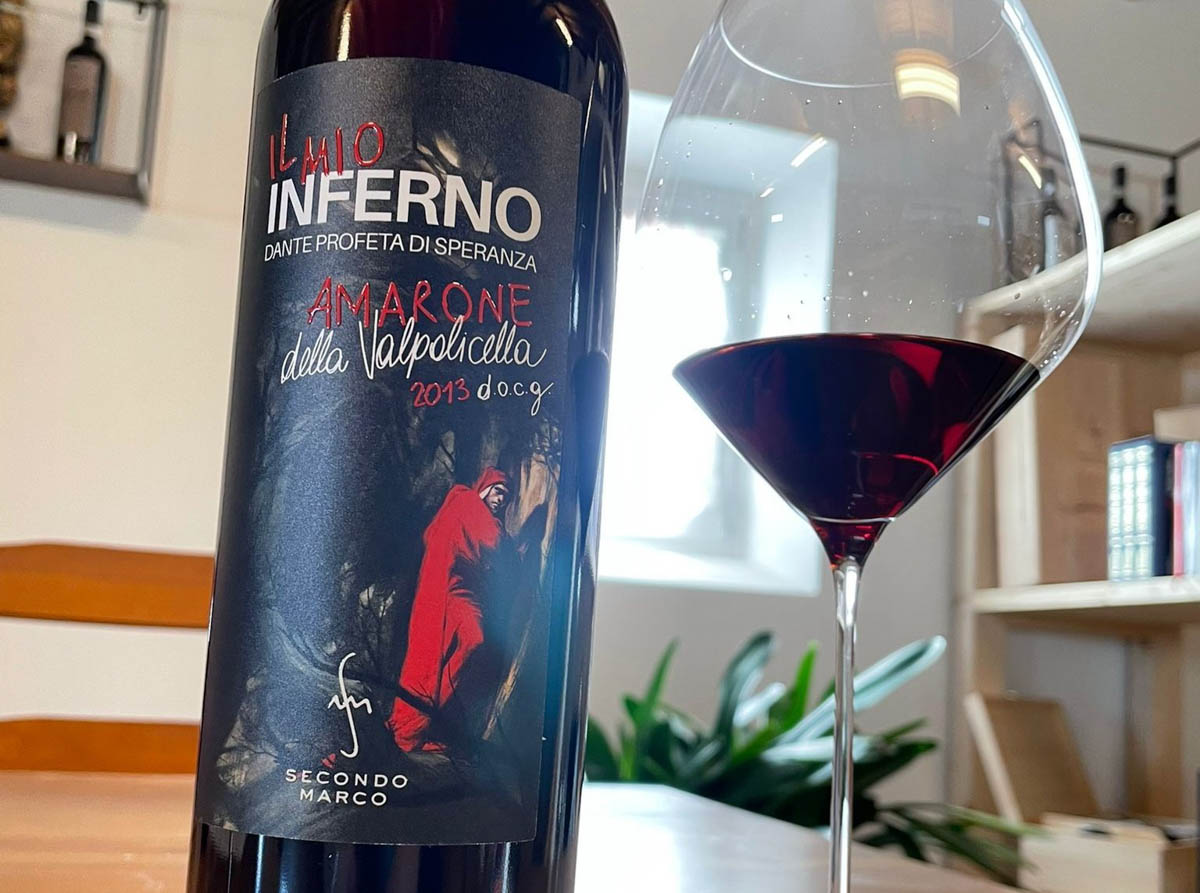 amarone etichetta inferno dante