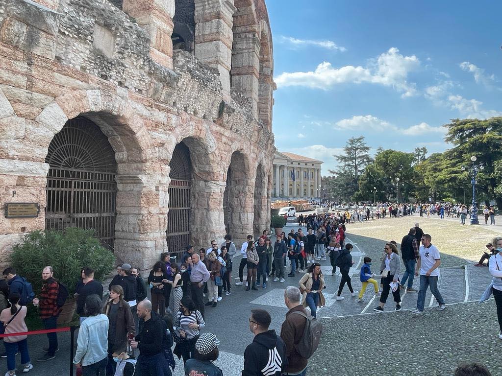 arena piazza bra turismo