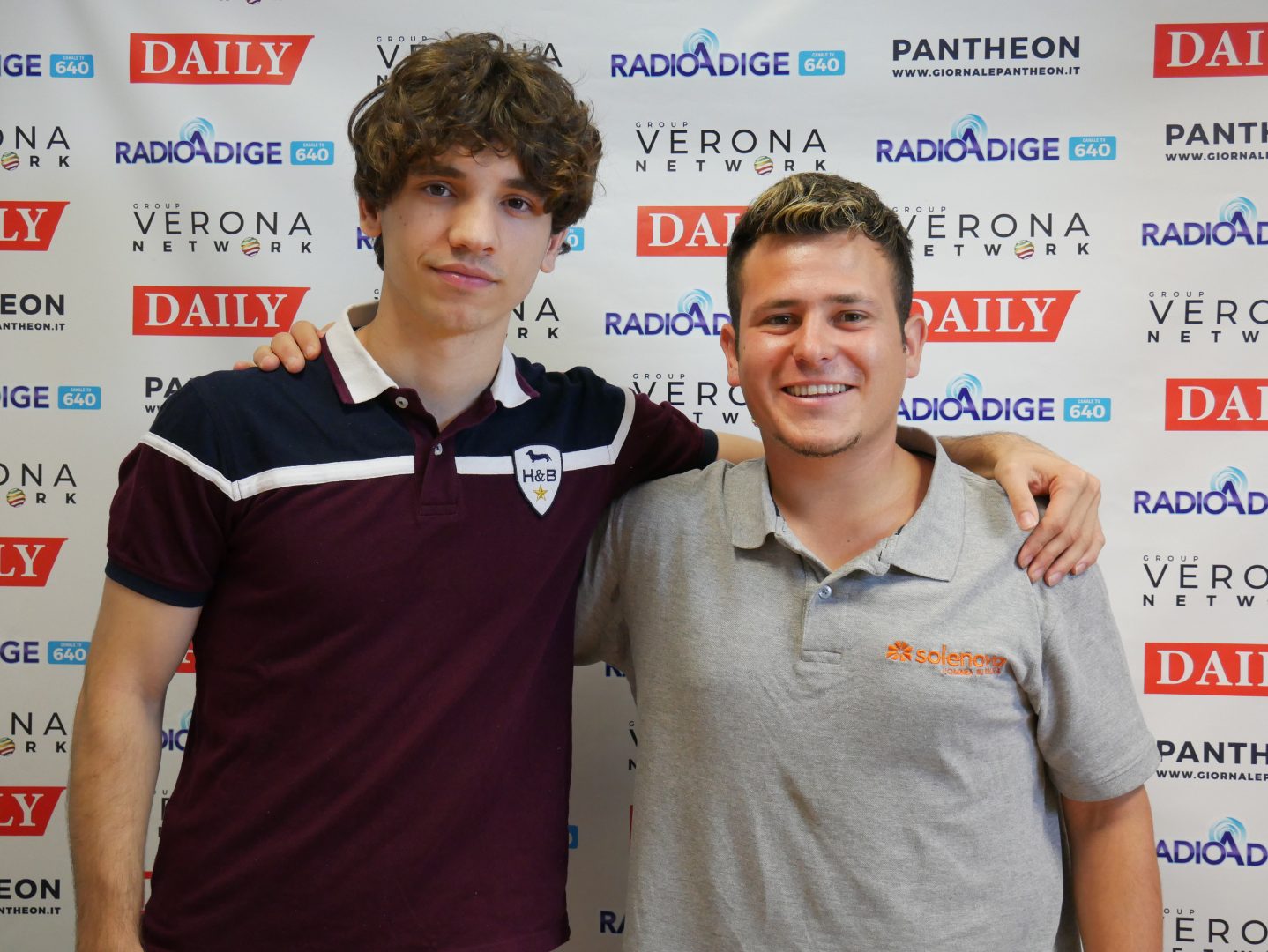 Matteo Simoncello ed Ervinio Kumara