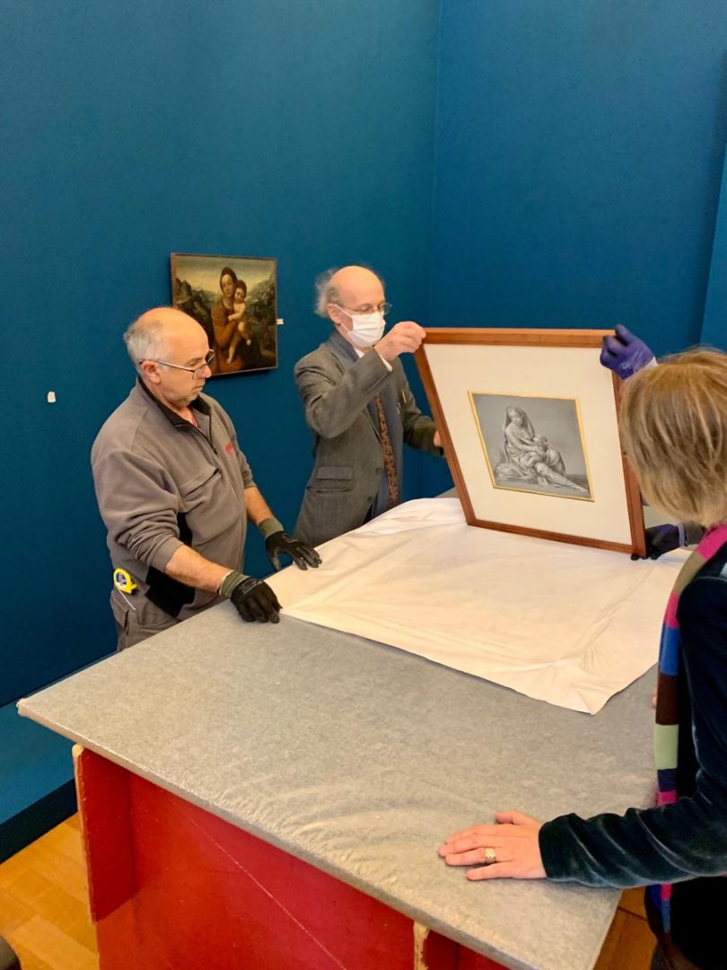 Caroto - Madonna con il Bambino seduta su una roccia - Verona