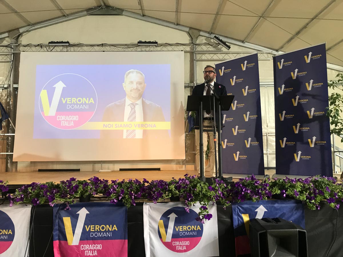 Matteo Gasparato, presidente e fondatore di Verona Domani