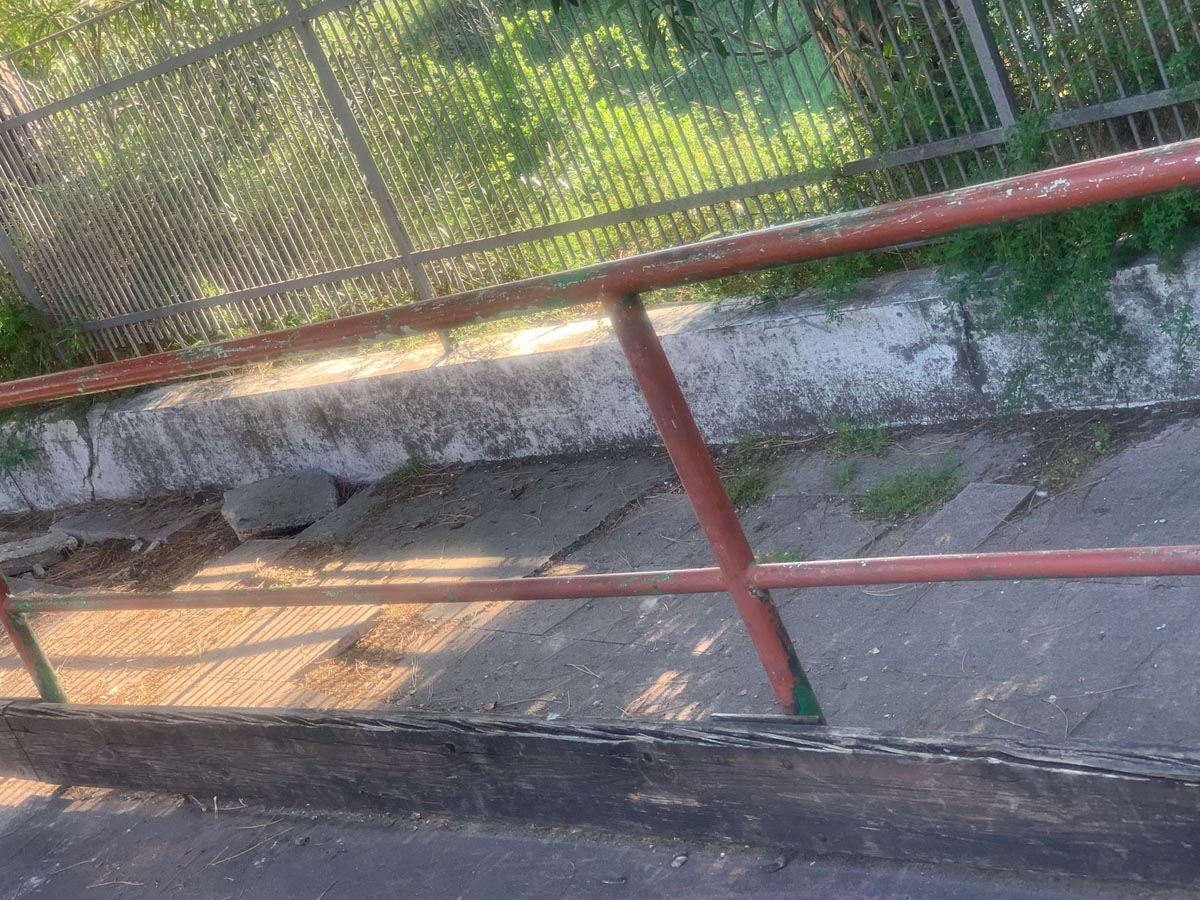 Degrado al parco Raggio di Sole