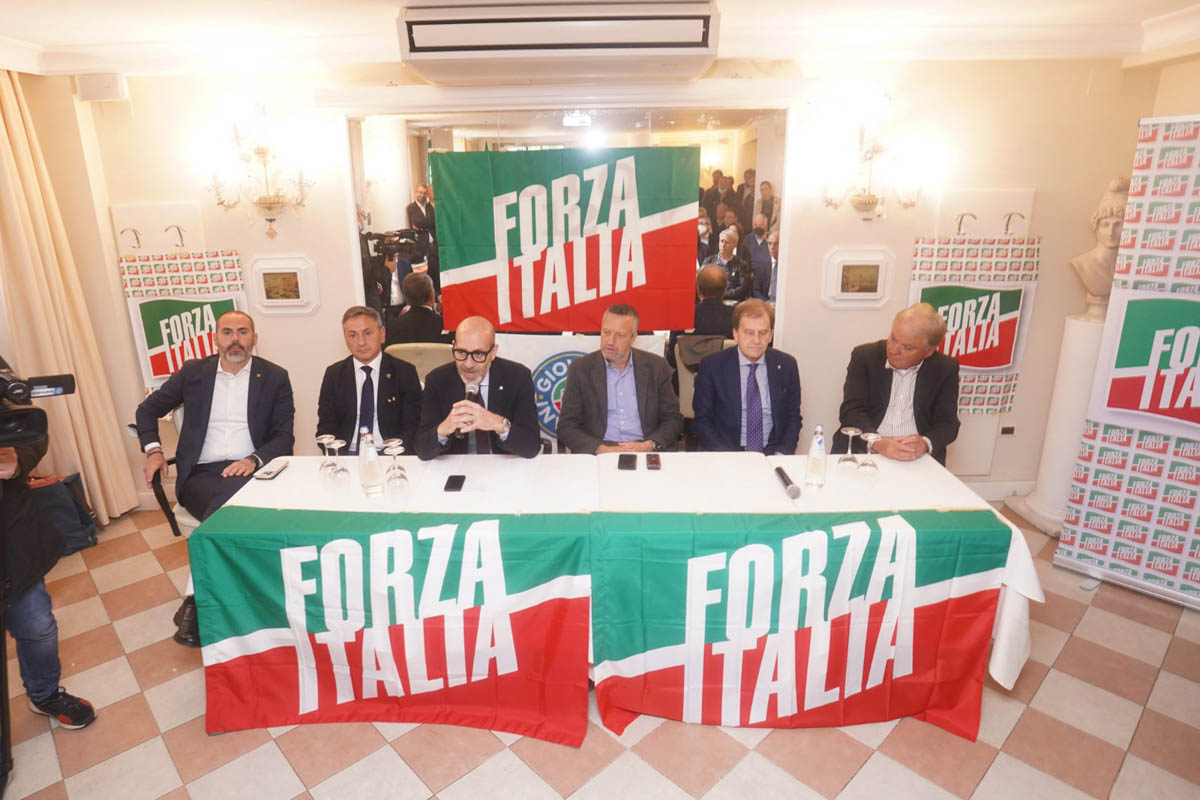 Forza Italia - Alberto Bozza, Claudio Melotti, Michele Zuin, Flavio Tosi, Massimo Ferro, Aldo Brancher