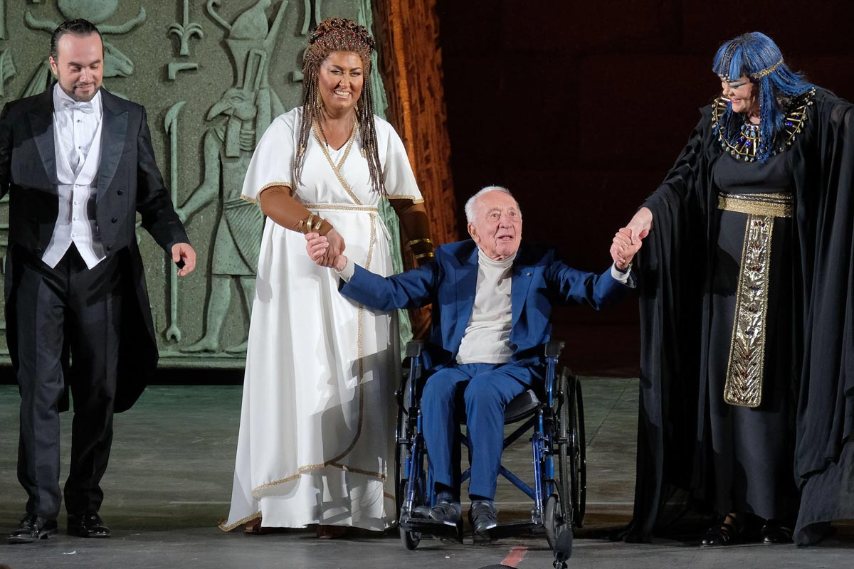 Gianfranco De Bosio - Aida in Arena 2019 - Foto Ennevi