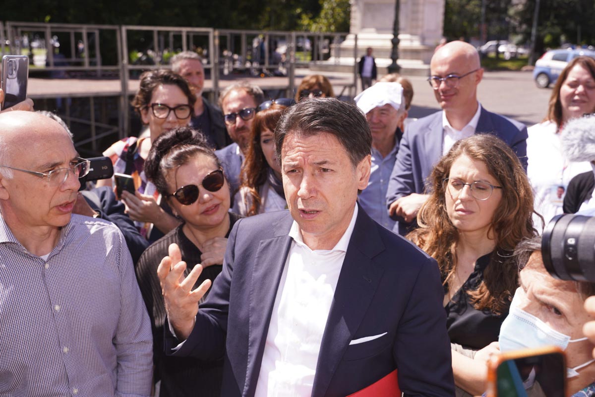 Giuseppe Conte a Verona