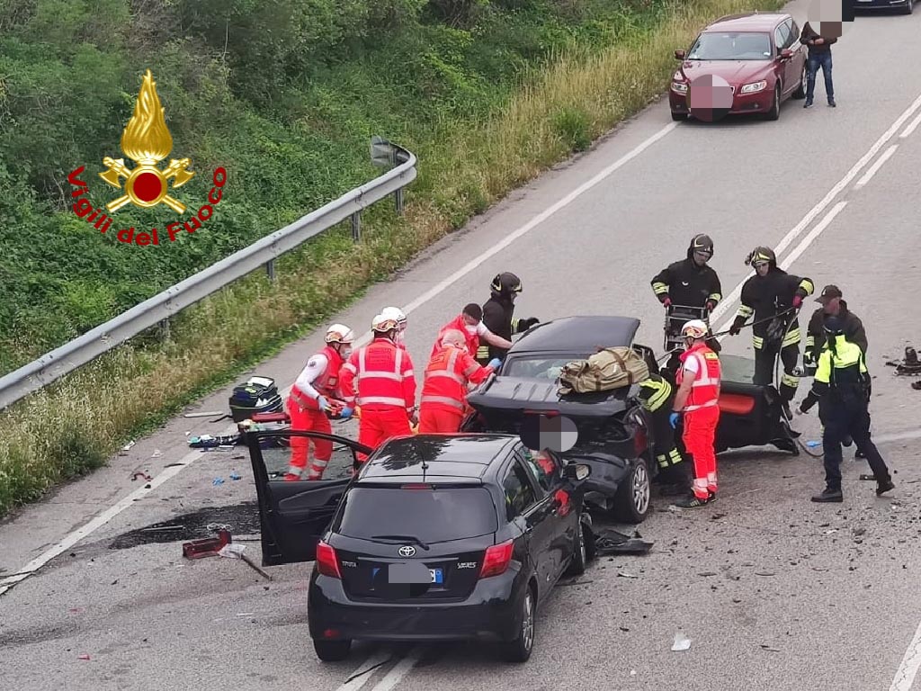 Incidente Sp6 Vigili del Fuoco