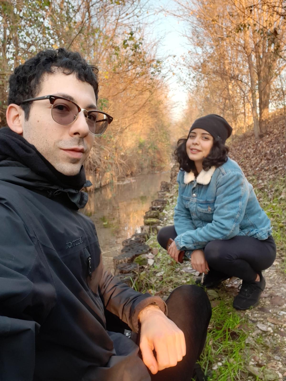 Michele Lonardi con Madiha Rahmad