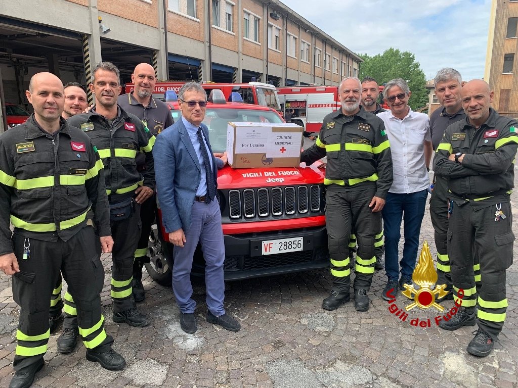 Vigili del Fuoco Verona Ucraina