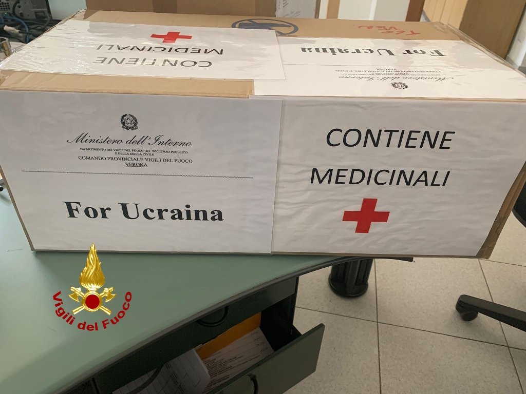 Vigili del Fuoco Verona Ucraina
