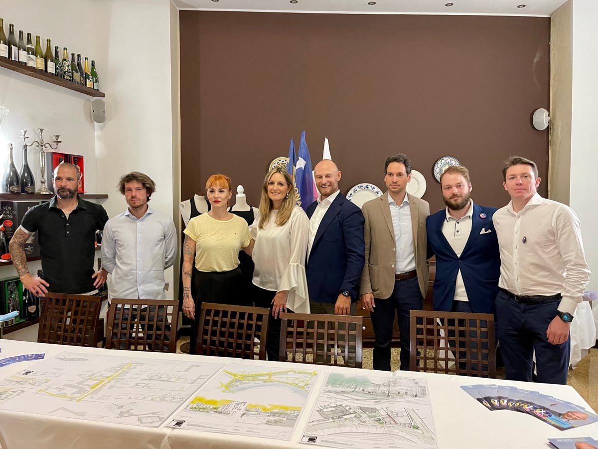 Presentazione candidatura Giuliano Occhipinti con Verona Domani-Coraggio Italia