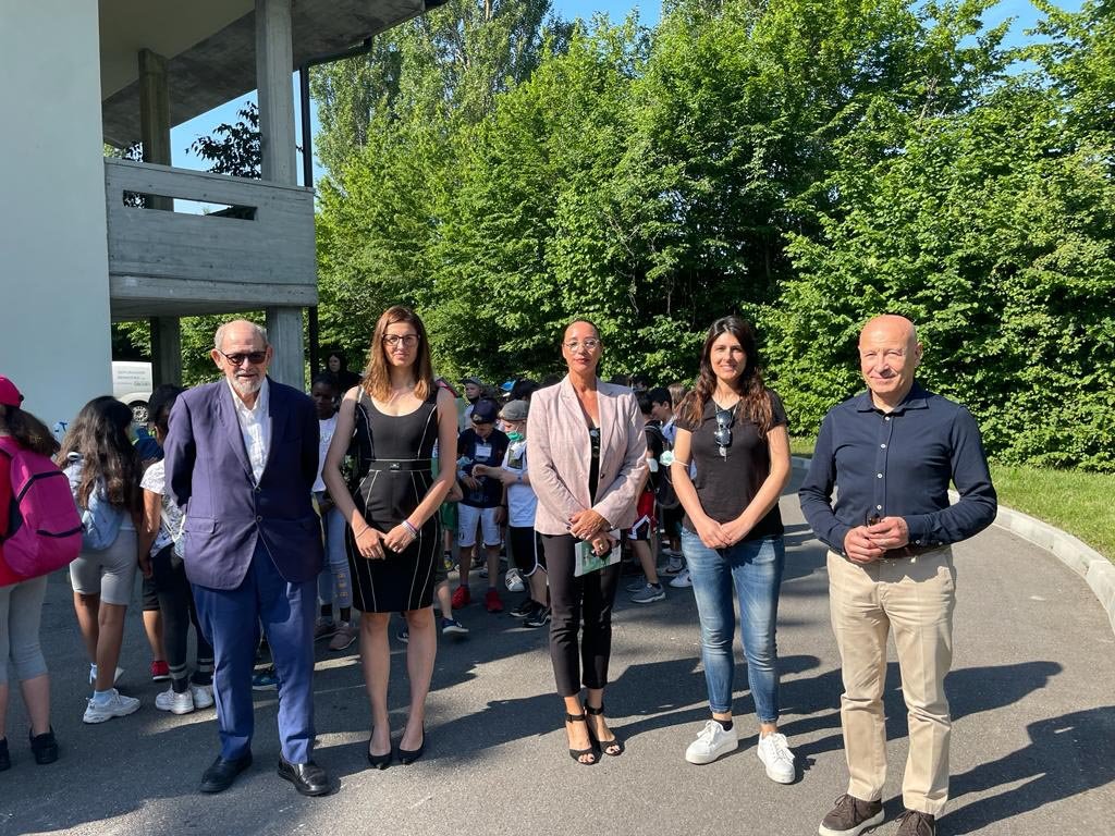 Water Academy Ags da sx Angelo Cresco, Vania Vicentini, Virginia Tortella, Veronica Paon e Carlo Alberto Voi