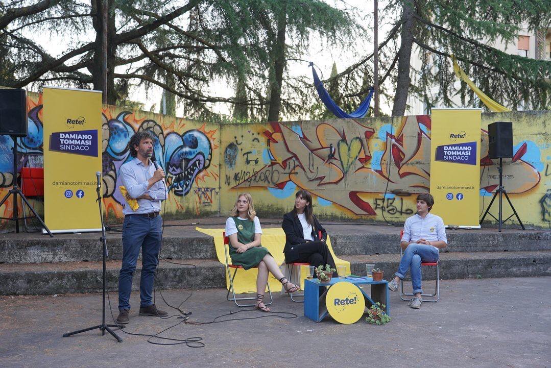 Da sinistra Damiano Tommasi, Beatrice Verzè, Gaia Romani e Jacopo Buffalo