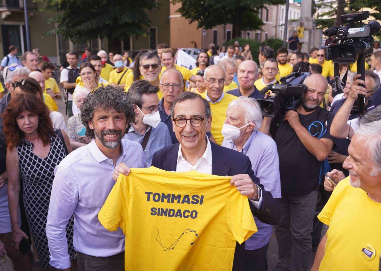 Beppe Sala a sostegno di Tommasi