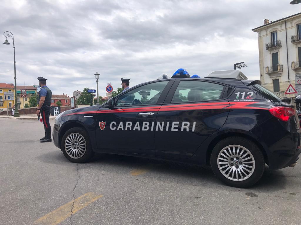 Carabinieri sequestro verona