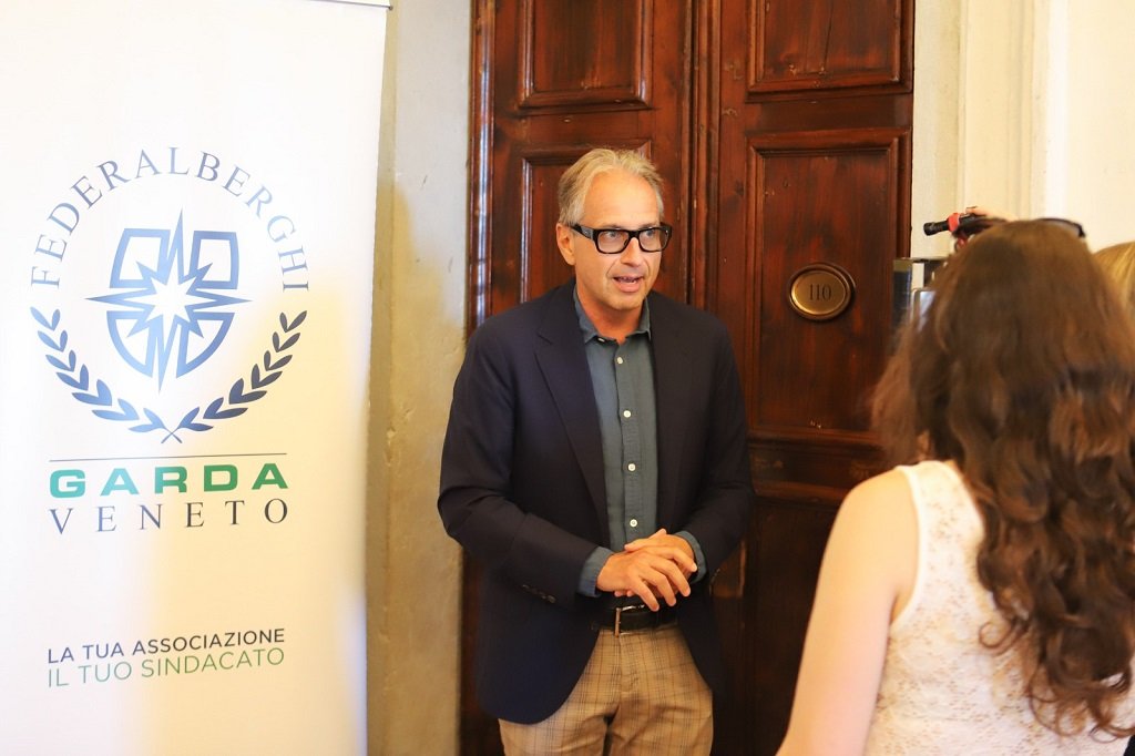 Ivan De Beni, presidente Federalberghi Garda Veneto.