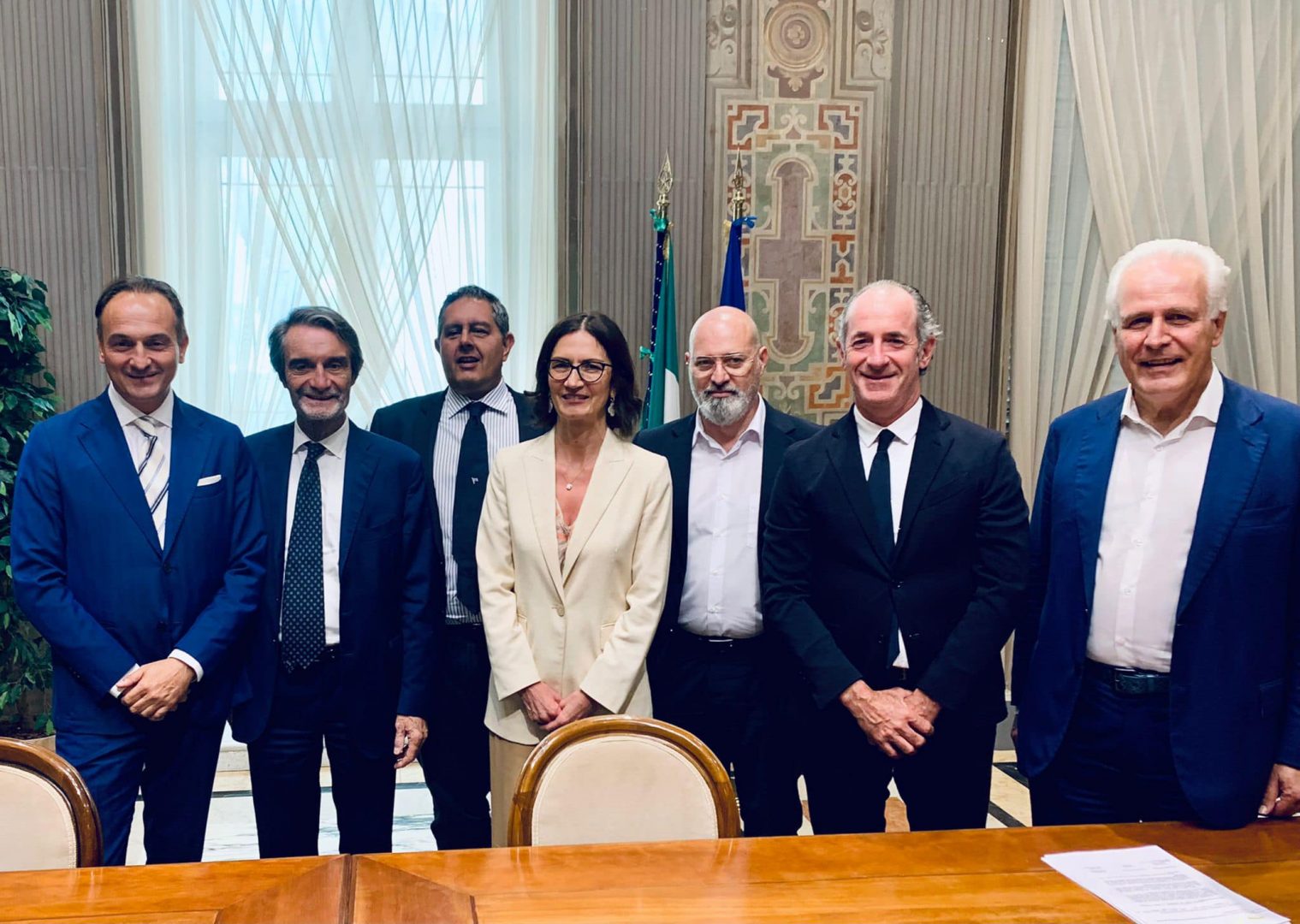 Mariastella Gelmini e governatori delle regioni