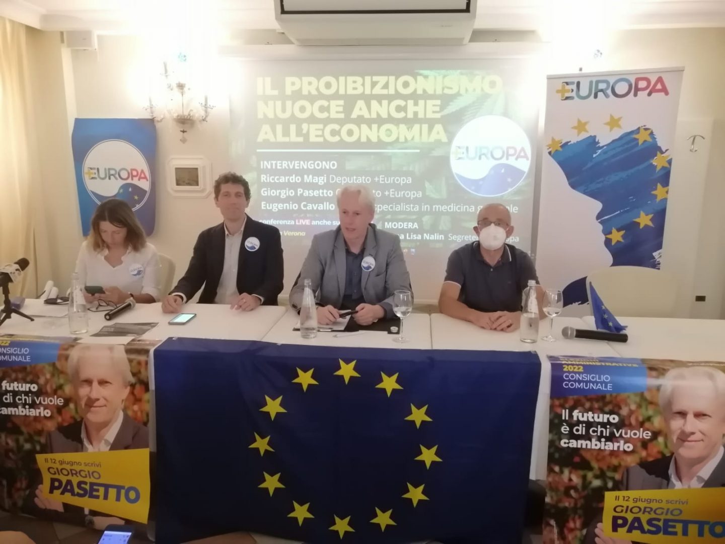 Giorgio Pasetto oggi in conferenza al Liston 12.