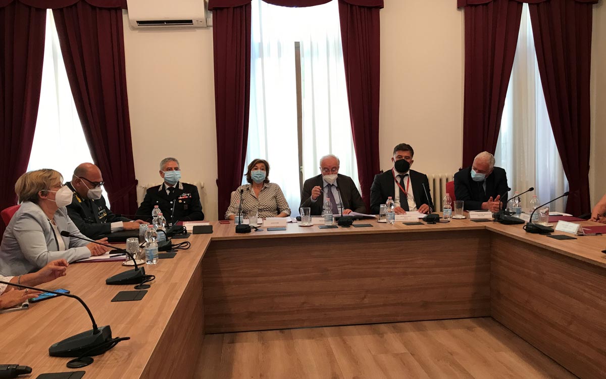 Prefettura vertice sicurezza peschiera