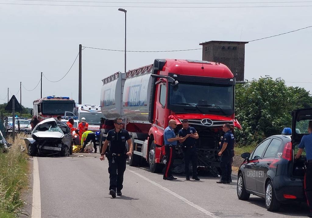incidente valeggio marmirolo
