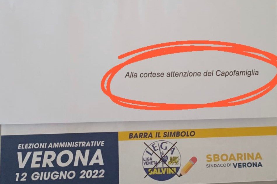 lettera al Capofamiglia Lega