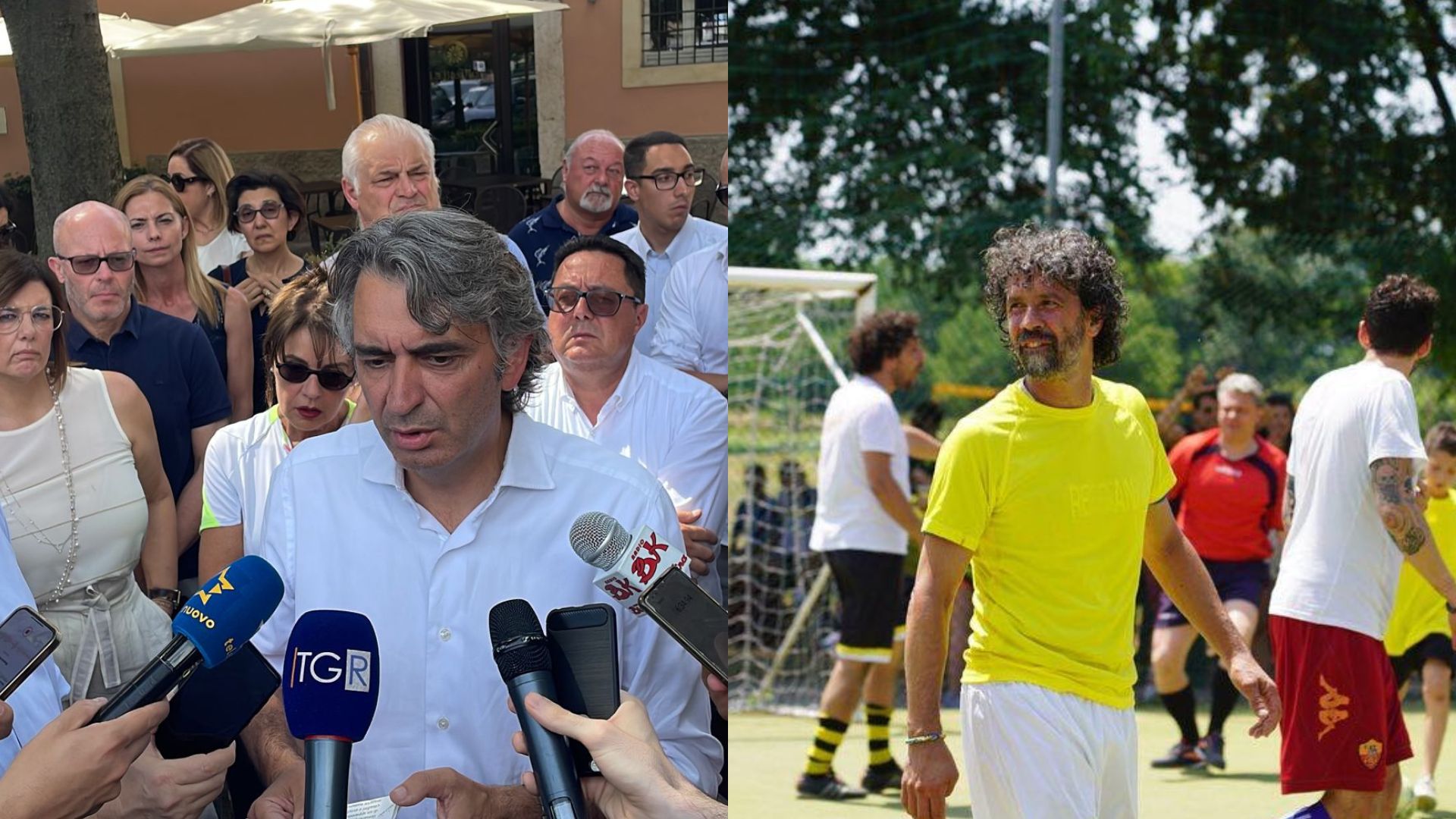 Federico Sboarina e Damiano Tommasi