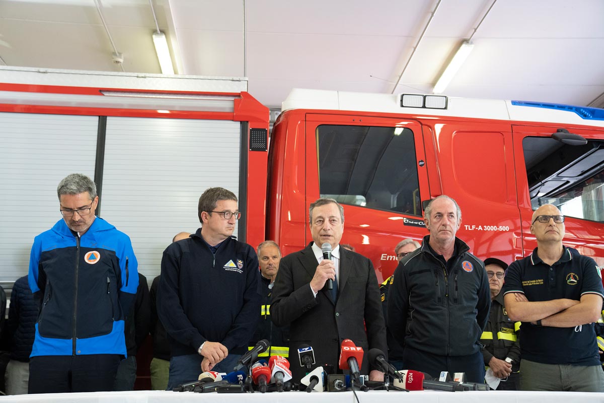 Draghi a Canazei Marmolada