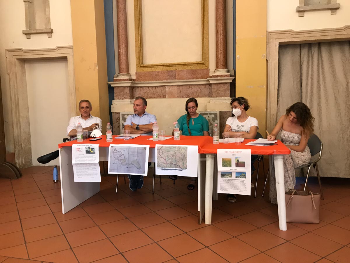 Incontro Nogara - discarica Car fluff Sorgà