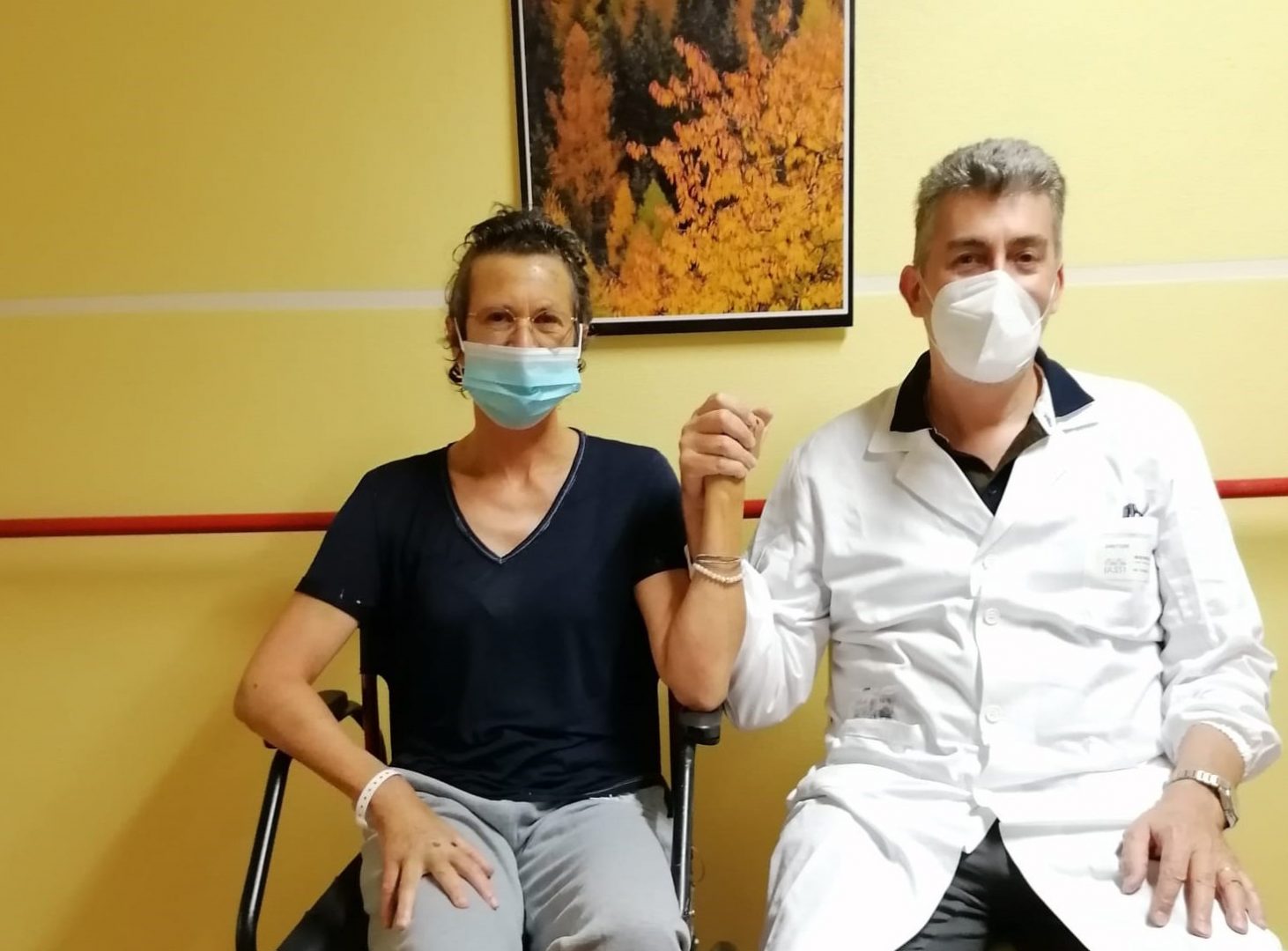 Marmolada paziente tedesca dimessa