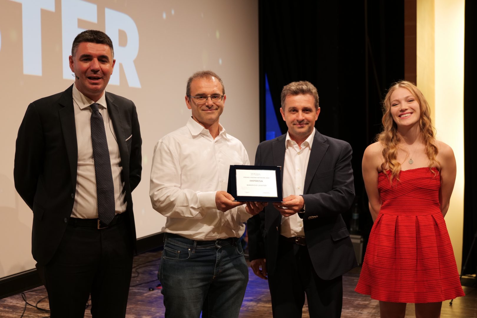 Il Premio Impresa al Birrificio Lesster