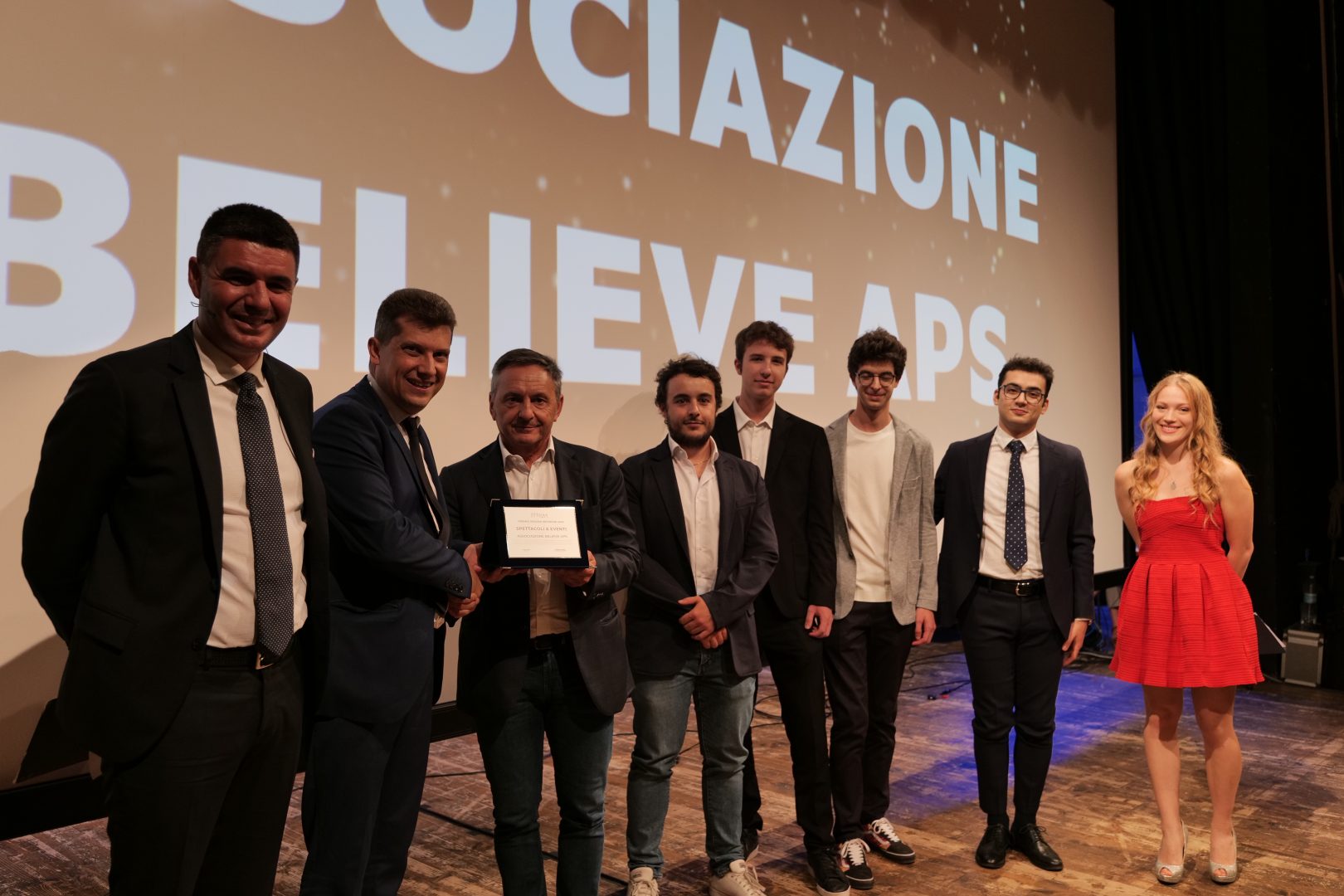 A Believe ASP il Premio Spettacoli ed Eventi