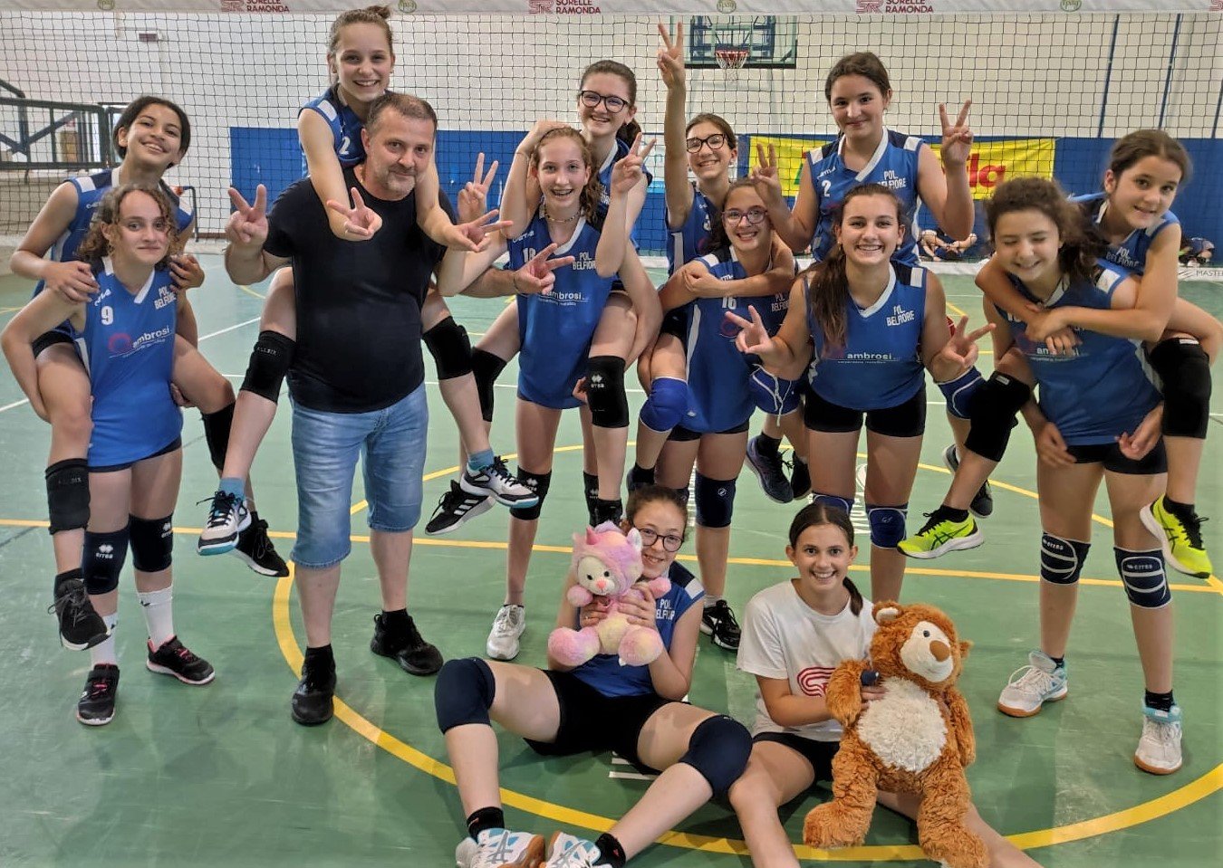 bimbi del Sambo Volley team