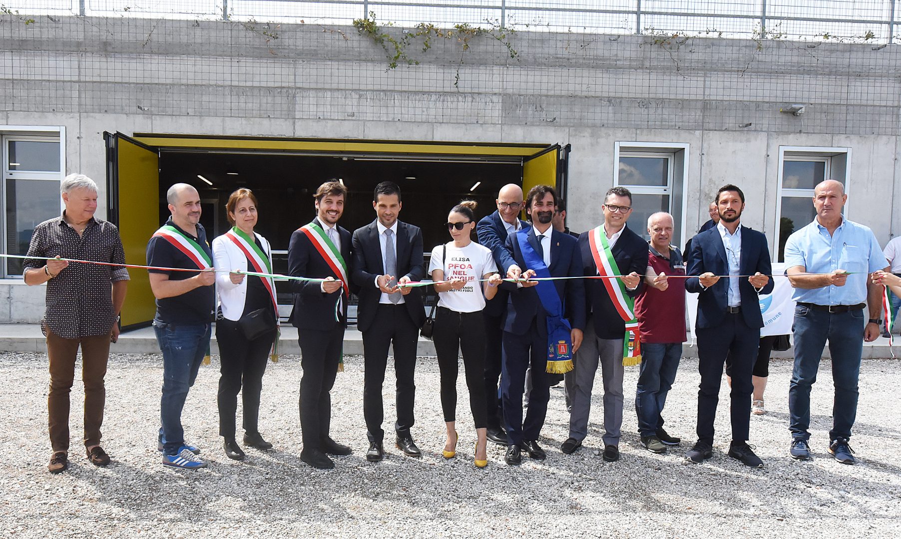 Belfiore centrale idrica dorsale Pfas