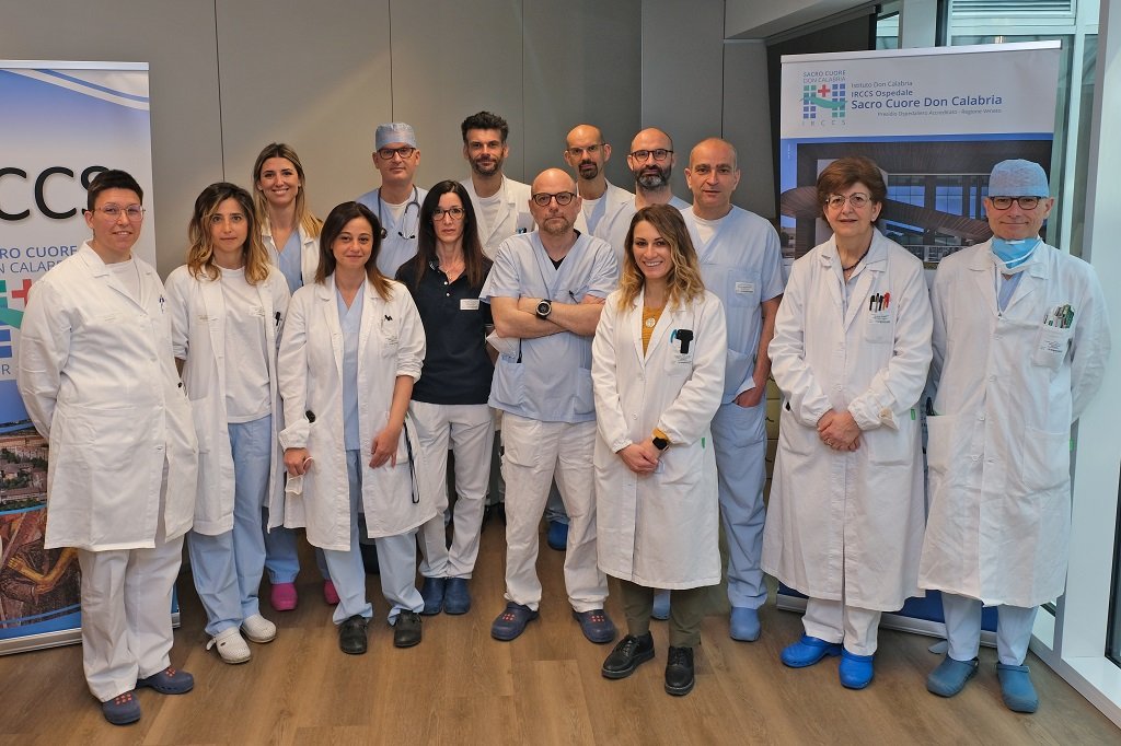 Il team del Sacro Cuore di Negrar.