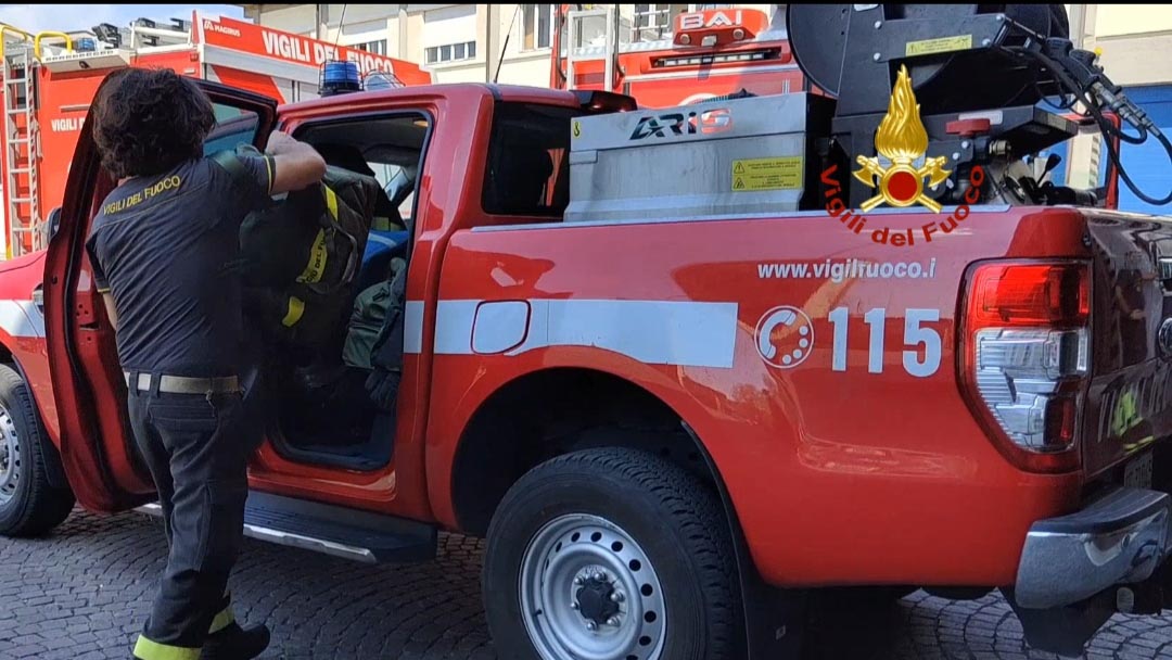Pompieri Veronesi verso Trieste - Vigili del fuoco