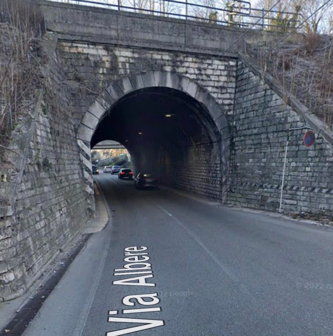 Sottopasso via Albere