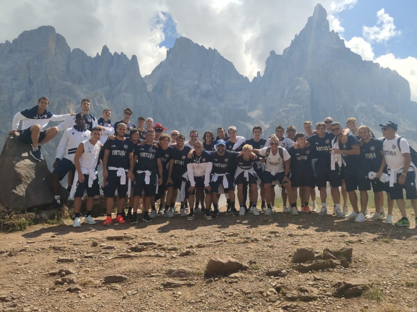 Virtus Verona a Mezzano di Primiero