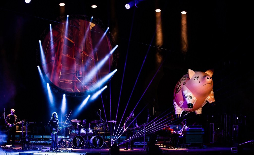 Pink Floyd Legend in un concerto a Roma.