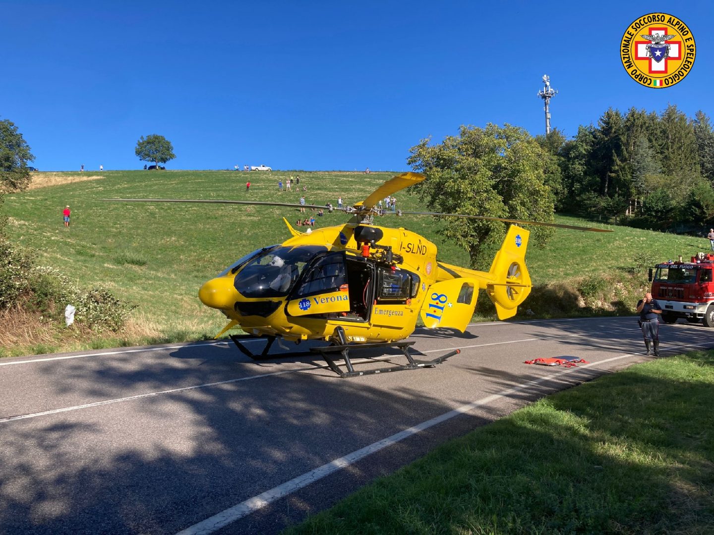incidente Cerro Veronese elisoccorso soccorso alpino elicottero