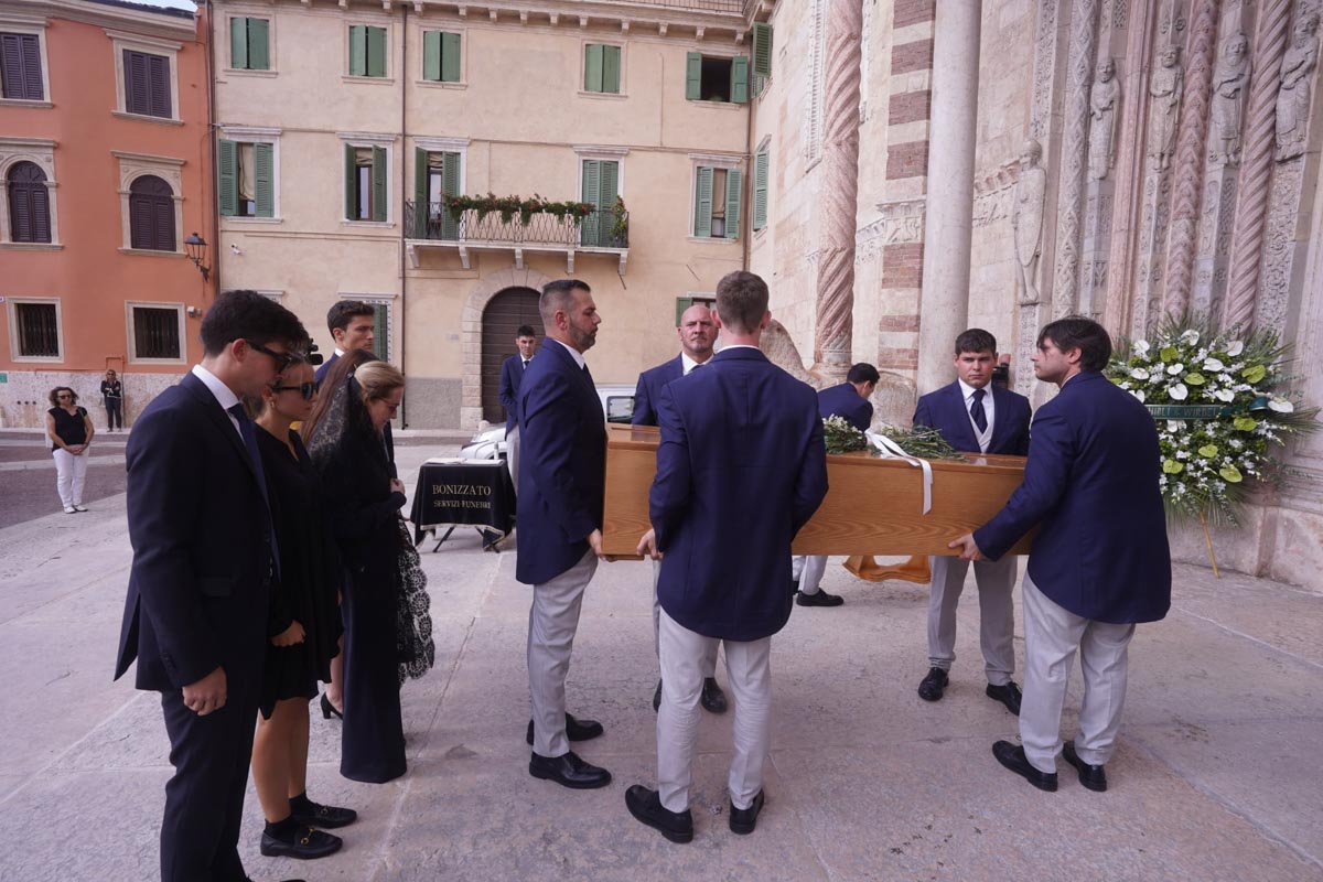 Funerale Andrea Riello