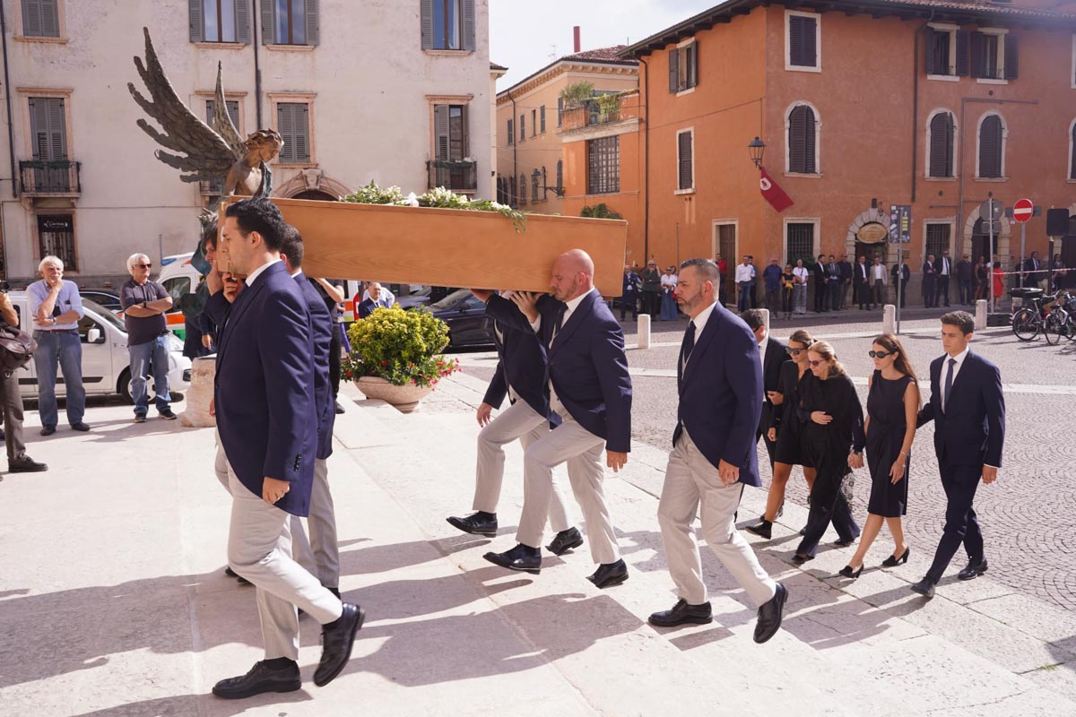 Funerale Andrea Riello