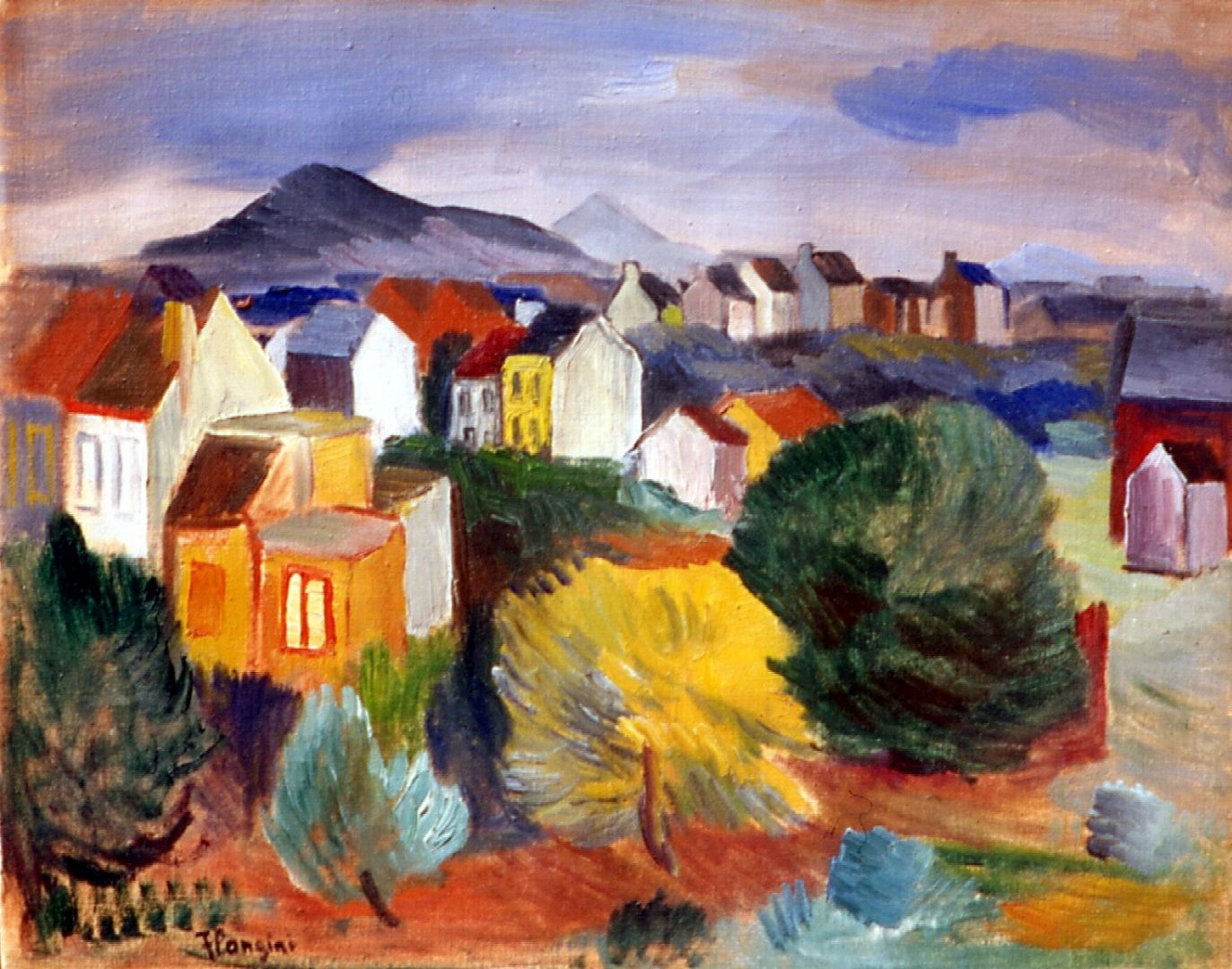 Giuseppe Flangini - Campagna a Farciennes