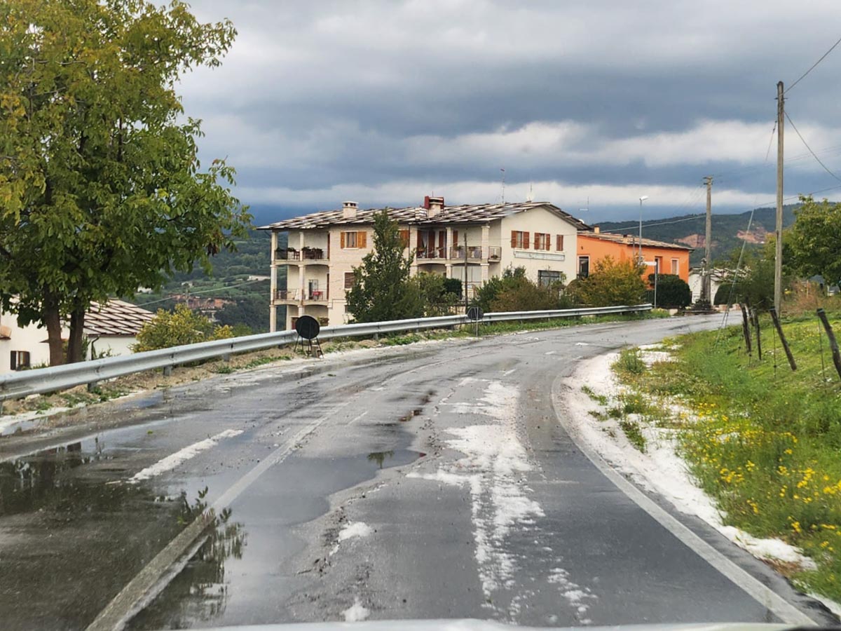 Grandine maltempo Sant'Anna d'Alfaedo