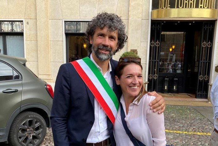 Damiano Tommasi e Alessia Rotta