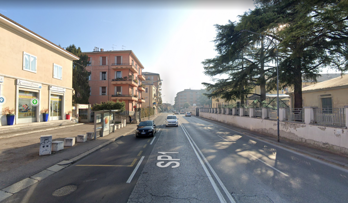 pedone investito via Mameli