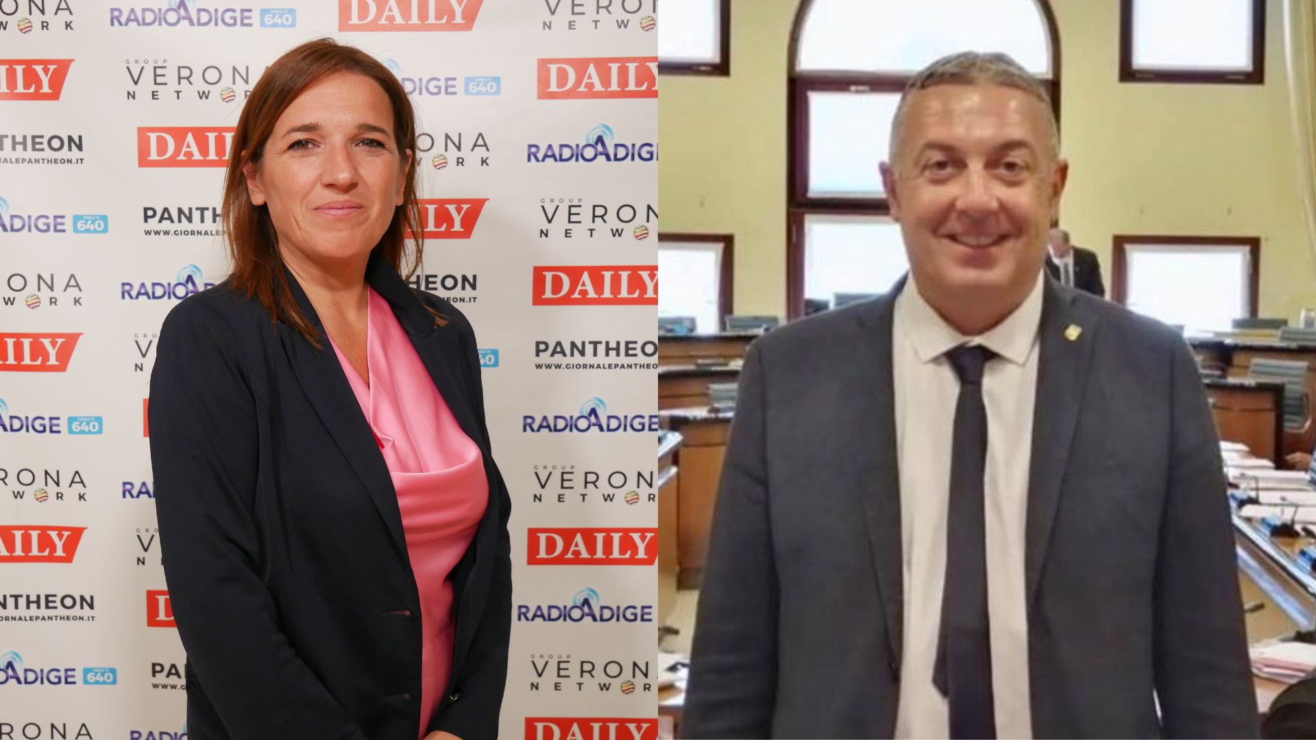 Alessia Rotta e Alessandro Montagnoli