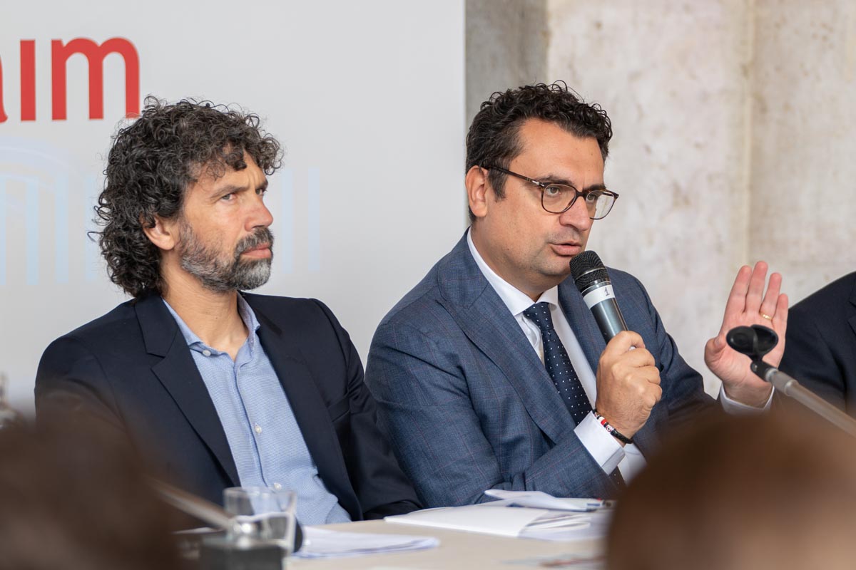 Damiano Tommasi e Francesco Rucco