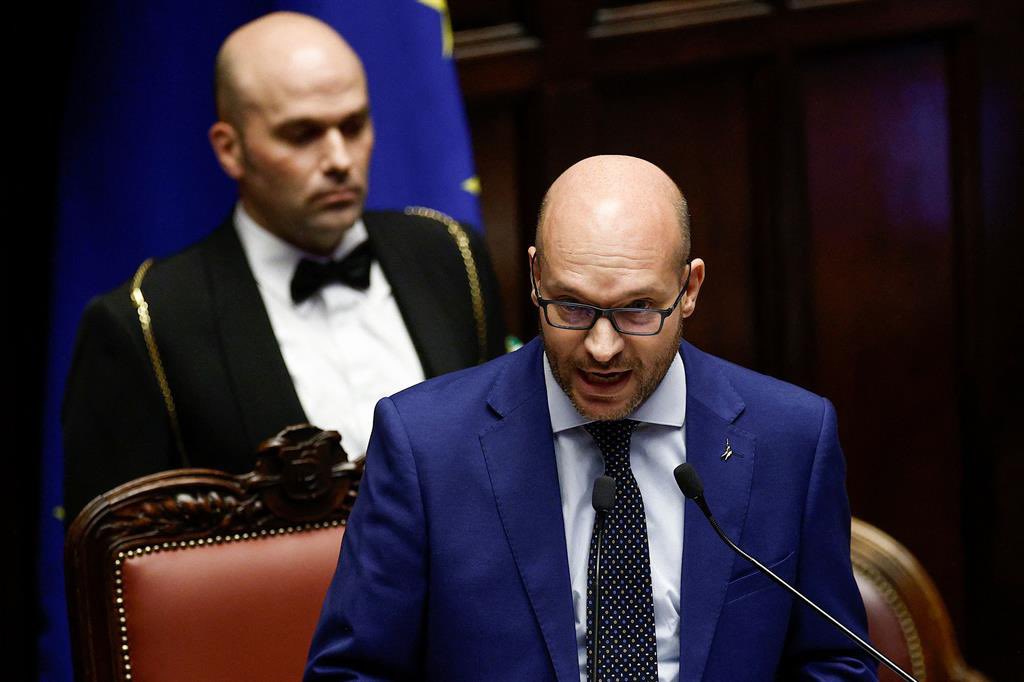 Lorenzo Fontana alla Camera