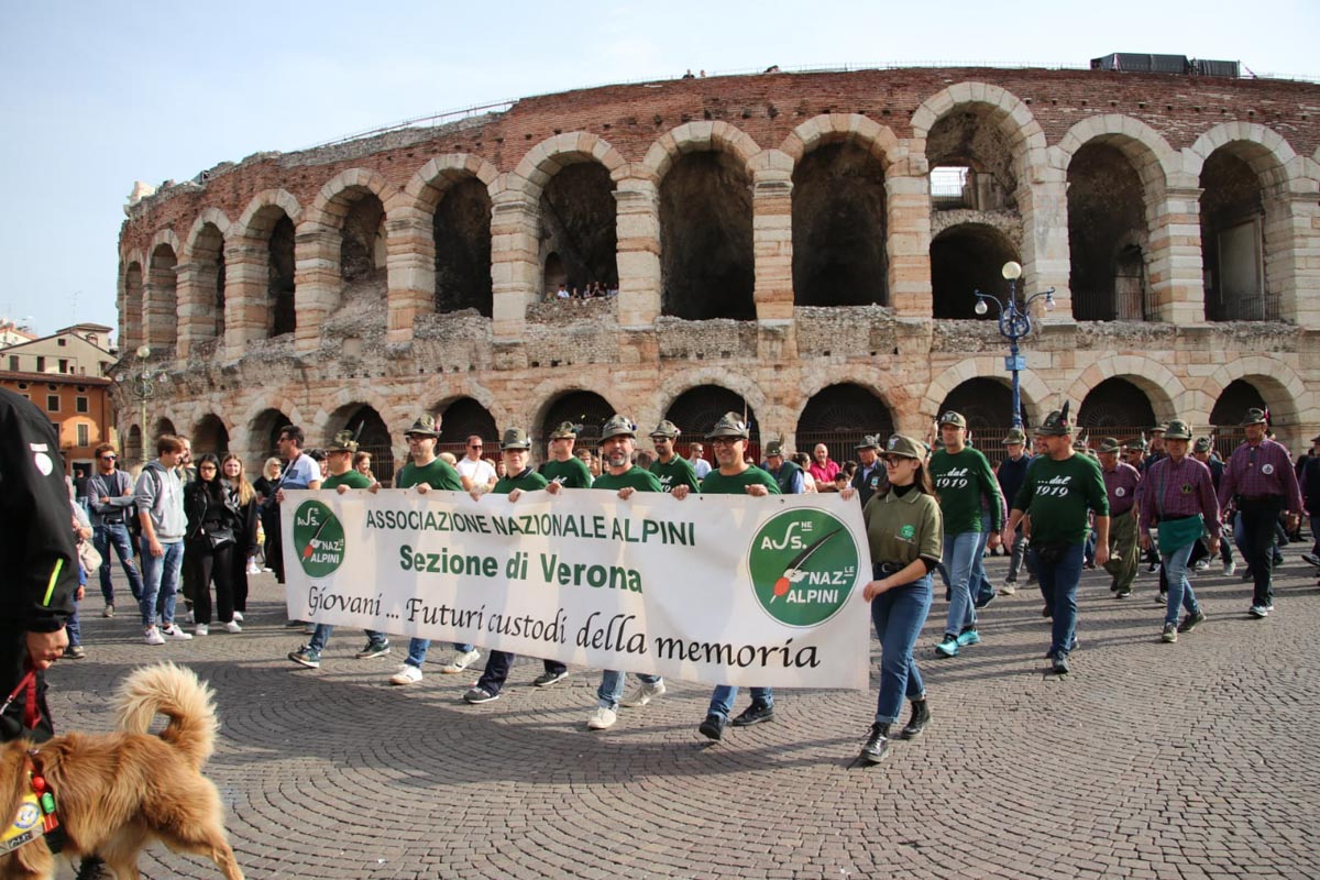 Manifestazioni 150 anni Alpini Verona